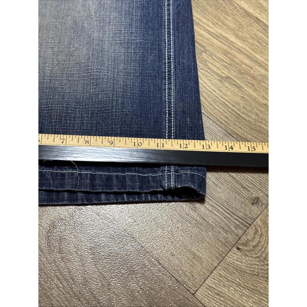 Vintage Southpole Jean Shorts Size 36 Blue Jnco Style Y2K Baggy Carpenter Denim - Picture 8 of 8
